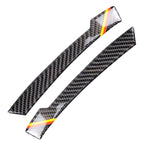 Car Carbon Fiber Rearview Mirror Anti-collision Strip D for Mercedes-Benz A/B/C/E Class/GLK/GLE/GLS/GLA/CLA, Left and Right Drive Universal, Rearview Mirror Anti-collision Strip D