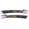 Car Carbon Fiber Rearview Mirror Anti-collision Strip C for Mercedes-Benz A/B/C/E Class/GLK/GLE/GLS/GLA/CLA, Left and Right Drive Universal, Rearview Mirror Anti-collision Strip C