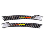Car Carbon Fiber Rearview Mirror Anti-collision Strip C for Mercedes-Benz A/B/C/E Class/GLK/GLE/GLS/GLA/CLA, Left and Right Drive Universal, Rearview Mirror Anti-collision Strip C