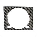 Car Carbon Fiber Clock Decorative Sticker for Lexus RX300 / 270 / 200T / 450h 2016-2019, Left and Right Drive Universal, Clock