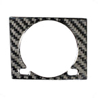 Car Carbon Fiber Clock Decorative Sticker for Lexus RX300 / 270 / 200T / 450h 2016-2019, Left and Right Drive Universal, Clock