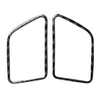 Car Carbon Fiber Dashboard Air Outlet Decorative Sticker for Lexus RX300 / 270 / 200T / 450h 2016-2019, Left and Right Drive Universal, Dashboard Air Outlet