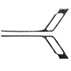 Car Carbon Fiber Front Door Handle B Decorative Sticker for Lexus RX300 / 270 / 200T / 450h 2016-2019, Left and Right Drive Universal, Front Door Handle B