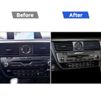 Car Carbon Fiber CD Panel Decorative Sticker for Lexus RX300 / 270 / 200T / 450h 2016-2019, Left Drive, CD Panel, Left Drive