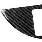 Car Carbon Fiber Water Cup Holder Panel Decorative Sticker for Lexus RX300 / 270 / 200T / 450h 2016-2019, Right Drive, Water Cup Holder Panel
