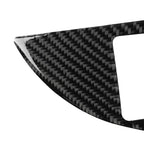 Car Carbon Fiber Water Cup Holder Panel Decorative Sticker for Lexus RX300 / 270 / 200T / 450h 2016-2019, Left Drive, Water Cup Holder, Left Drive