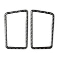 Car Carbon Fiber Dashboard Air Outlet Decorative Sticker for Lexus NX200 / 200t / 300h 2014-2021, Left and Right Drive Universal, Dashboard Air