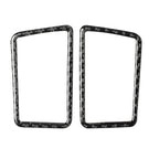 Car Carbon Fiber Dashboard Air Outlet Decorative Sticker for Lexus NX200 / 200t / 300h 2014-2021, Left and Right Drive Universal, Dashboard Air