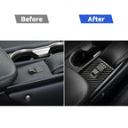 Car Carbon Fiber Armrest Box Decorative Sticker for Lexus NX200 / 200t / 300h 2014-2021, Right Drive, Armrest Box, Right Drive