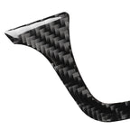 Car Carbon Fiber Inner Door Handle Decorative Sticker for Lexus NX200 / 200t / 300h 2014-2021, Left and Right Drive Universal, Inner Door Handle