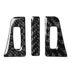 3 in 1 Car Carbon Fiber Air Outlet Decorative Sticker for Lexus NX200 / 200t / 300h 2014-2021, Left and Right Drive Universal, Air Outlet