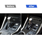 Car Carbon Fiber Gearshift Panel A Decorative Sticker for Lexus NX200 / 200t / 300h 2014-2021, Right Drive, Gearshift Panel A, Right Drive