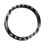 Car Carbon Fiber Start Circle Decorative Sticker for Lexus IS250 300 350C 2006-2012, Left and Right Drive Universal, tart Circle