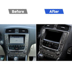 Car Carbon Fiber Glove Box Switch Decorative Sticker for Lexus IS250 300 350C 2006-2012, Left Drive, Glove Box, Left Drive