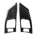Car Carbon Fiber Steering Wheel Button B Decorative Sticker for Lexus IS250 300 350C 2006-2012, Left and Right Drive Universal, Steering Wheel Button B
