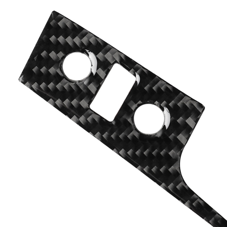 Car Carbon Fiber Navigation Panel B Decorative Sticker for Lexus IS250 300 350C 2006-2012, Left and Right Drive Universal, Navigation Panel B