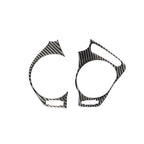 Car Carbon Fiber Big Left and Right Air Outlet Decorative Sticker for Lexus IS250 300 350C 2006-2012, Left Drive, Big Left and Right Air Outlet, Left Drive