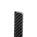 Car Carbon Fiber Passenger Seat Decorative Strip for Audi A6 S6 C7 A7 S7 4G8 2012-2018, Left and Right Drive Universal, Passenger Seat