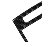 Car Carbon Fiber Warning Light Decorative Sticker for Audi A6 S6 C7 A7 S7 4G8 2012-2018, Left and Right Drive Universal, Warning Light