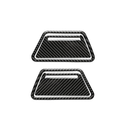 Car Carbon Fiber Ashtray Panel Decorative Sticker for Audi A6 S6 C7 A7 S7 4G8 2012-2018, Left and Right Drive Universal, Ashtray Panel