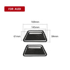 Car Carbon Fiber Ashtray Panel Decorative Sticker for Audi A6 S6 C7 A7 S7 4G8 2012-2018, Left and Right Drive Universal, Ashtray Panel