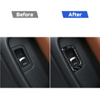 Car Carbon Fiber Trunk Switch Decorative Sticker for Audi A6 S6 C7 A7 S7 4G8 2012-2018, Right Drive, Trunk Switch, Right Drive