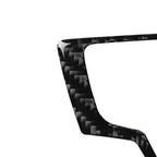 Car Carbon Fiber Multimedia Panel Decorative Sticker for Audi A6 S6 C7 A7 S7 4G8 2012-2018, Left and Right Drive Universal, Multimedia Panel