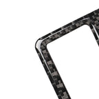 Car Carbon Fiber One-button Start Panel Decorative Sticker for Audi A6 S6 C7 A7 S7 4G8 2012-2018, Right Drive, One-button Start, Right Drive