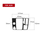 Car Carbon Fiber One-button Start Panel Decorative Sticker for Audi A6 S6 C7 A7 S7 4G8 2012-2018, Right Drive, One-button Start, Right Drive