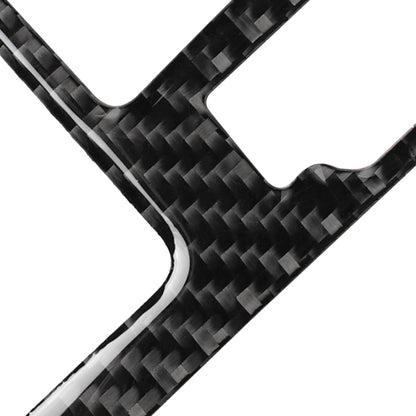 Car Carbon Fiber One-button Start Panel Decorative Sticker for Audi A6 S6 C7 A7 S7 4G8 2012-2018, Left Drive, One-button Start, Left Drive