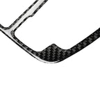 Car Carbon Fiber Gear Shift Panel Decorative Sticker for Audi A6 S6 C7 A7 S7 4G8 2012-2018, Left and Right Drive Universal, Gear Shift