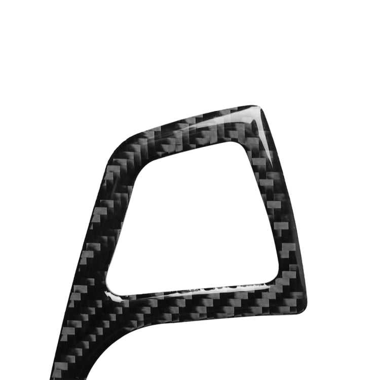 Car Carbon Fiber Glass Lifter Long Style Decorative Sticker for Audi A6 S6 C7 A7 S7 4G8 2012-2018, Right Drive, Glass Lifter, Right Drive