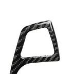 Car Carbon Fiber Glass Lifter Long Style Decorative Sticker for Audi A6 S6 C7 A7 S7 4G8 2012-2018, Left Drive, Glass Lifter, Left Drive
