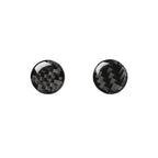 Car Carbon Fiber Air Conditioning Button Decorative Sticker for Audi A6 S6 C7 A7 S7 4G8 2012-2018, Left and Right Drive Universal, Air Conditioning Button