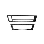 Car Carbon Fiber Air Conditioning CD Panel Decorative Sticker for Audi A6 S6 C7 A7 S7 4G8 2012-2018, Left Drive, Air Conditioning CD Panel, Left Drive