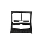 Car Carbon Fiber Rear Seat Air Outlet Panel Decorative Sticker for Audi A6 2005-2011, Left and Right Drive Universal, Rear Seat Air Outlet