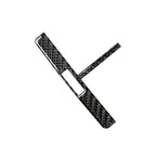 Car Carbon Fiber Rear Seat Air Outlet Panel Decorative Sticker for Audi A6 2005-2011, Left and Right Drive Universal, Rear Seat Air Outlet