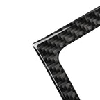 Car Carbon Fiber Rear Seat Air Outlet Panel Decorative Sticker for Audi A6 2005-2011, Left and Right Drive Universal, Rear Seat Air Outlet