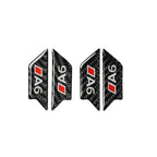 Car Carbon Fiber Door Bowl Anti-scratch Sticker for Audi A6 2005-2011, Left and Right Drive Universal, Door Bowl
