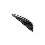 Car Carbon Fiber German Flag Pattern Anti-collision Sticker for Audi TT, Left and Right Drive Universal, Anti-collision