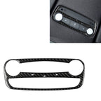 Car Carbon Fiber Reading Light Decorative Sticker for Audi TT 8n 8J MK123 TTRS 2008-2014, Left and Right Drive Universal, Reading Light