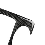 Car Carbon Fiber Glass Lifter Panel Decorative Sticker for Audi TT 8n 8J MK123 TTRS 2008-2014, Right Drive, Glass Lifter , Right Drive