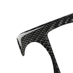 Car Carbon Fiber Glass Lifter Panel Decorative Sticker for Audi TT 8n 8J MK123 TTRS 2008-2014, Left Drive, Glass Lifter , Left Drive