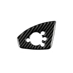 Car Carbon Fiber Door Button Decorative Sticker for Audi TT 8n 8J MK123 TTRS 2008-2014, Right Drive, B Style, Door Button, Right Drive B