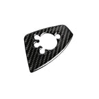 Car Carbon Fiber Door Button Decorative Sticker for Audi TT 8n 8J MK123 TTRS 2008-2014, Right Drive, B Style, Door Button, Right Drive B