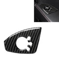 Car Carbon Fiber Door Button Decorative Sticker for Audi TT 8n 8J MK123 TTRS 2008-2014, Right Drive, A Style, Door Button, Right Drive A