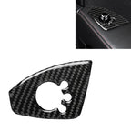 Car Carbon Fiber Door Button Decorative Sticker for Audi TT 8n 8J MK123 TTRS 2008-2014, Right Drive, A Style, Door Button, Right Drive A