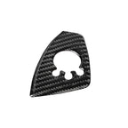 Car Carbon Fiber Door Button Decorative Sticker for Audi TT 8n 8J MK123 TTRS 2008-2014, Left Drive, A Style, Door Button, Left Drive A