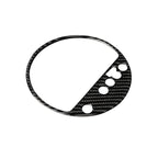 Car Carbon Fiber Gear Shift Position Panel Decorative Sticker for Audi TT 8n 8J MK123 TTRS 2008-2014, Left Drive, Gear Shift Position, Left Drive