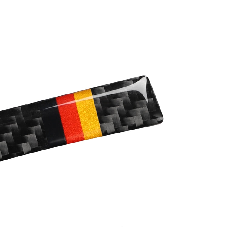 Car Carbon Fiber Rearview Mirror Anti-collision Strip for Audi A3 / S3 2014-2019, Left and Right Drive Universal, Rearview Mirror Anti-collision Strip